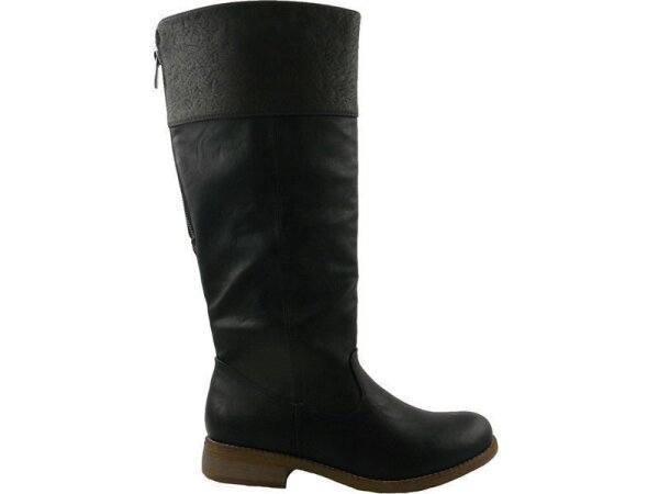 Rieker Damenschaftstiefel schwarz
