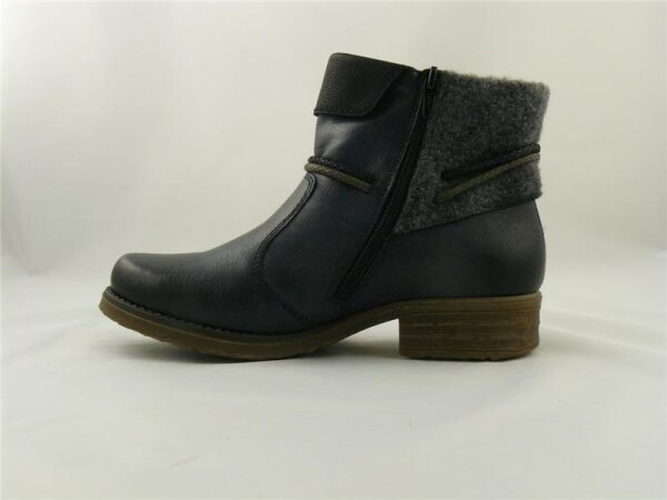 Rieker - Damenstiefel - Blau Kombi