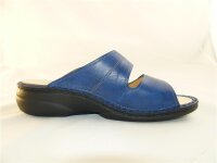 Finn Comfort - Sansibar - Damenpantolette - blau Größe 38