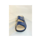 Finn Comfort - Sansibar - Damenpantolette - blau Größe 38