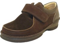 Actiflex by Schein Klettschuh braun Nubuk-Stretch Größe 8