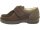 Actiflex by Schein Klettschuh braun Nubuk-Stretch Größe 8
