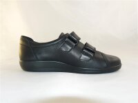 Ecco - Soft 2.0 - Damenklettschuh - schwarz Größe 39