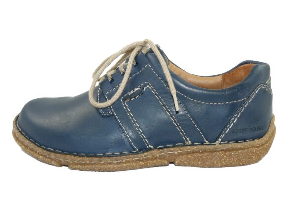 Josef Seibel Neele Damenschnürer blau Größe 38