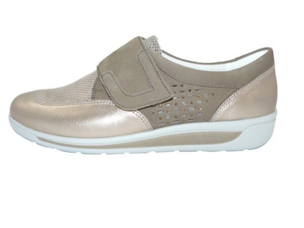Ara Meran Damenklettschuh taupe/platin