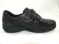 Waldläufer - Millu-S - Damenklettschuh - Bronze/schwarz - Nubuk - Weite M Größe 4,5