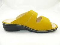 Finn Comfort Sansibar Damenpantolette Sunset(gelb) Größe 42
