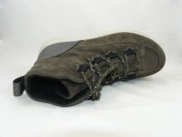 Legero - Tirano - Damenschnürstiefel - Grau - Velour - Weite G Grösse 38