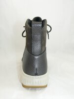 Legero - Tirano - Damenschnürstiefel - Grau - Velour - Weite G Grösse 41