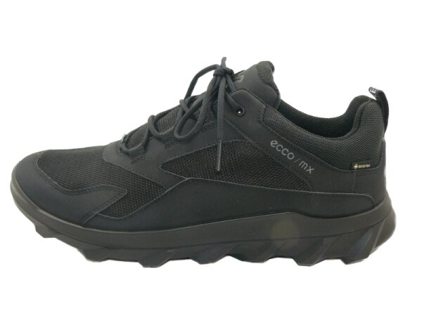 Ecco - MX M Low GTX - Herrenschnürschuh - Schwarz  Größe 44