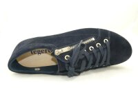 Legero - Damenschnürschuh - Blau - Velour - Weite G