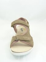 Legero Damensandale Beige Nubuk Weite G Grösse 40