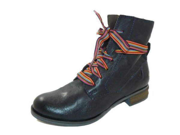 Josef Seibel Sanja04 Damenstiefelette blau Größe 44