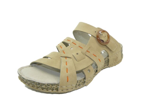 Rieker - Damenpantolette - sand