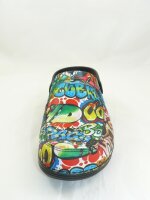 Rhön-Rennsteig - Paris - Clog - Graffitti Größe 37