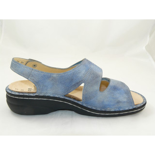 Kinn Comfort - Milos - Damensandale - jeansblau Größe 43