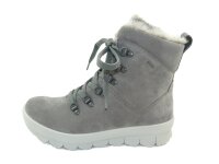 Legero - Damenschnürstiefel - Grau - Velour - Weite G Größe 4,5