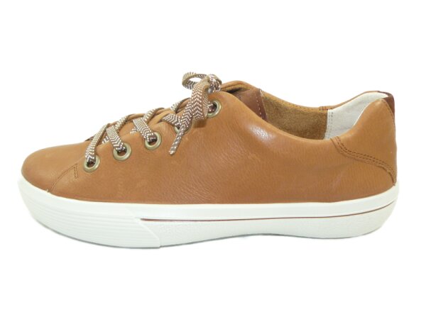 Legero - Damenschnürschuh - Cognac - Nappa - Weite G Größe 6,0