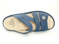 Finn Comfort  Ventura-S  Damenpantolette Blau Größe 43