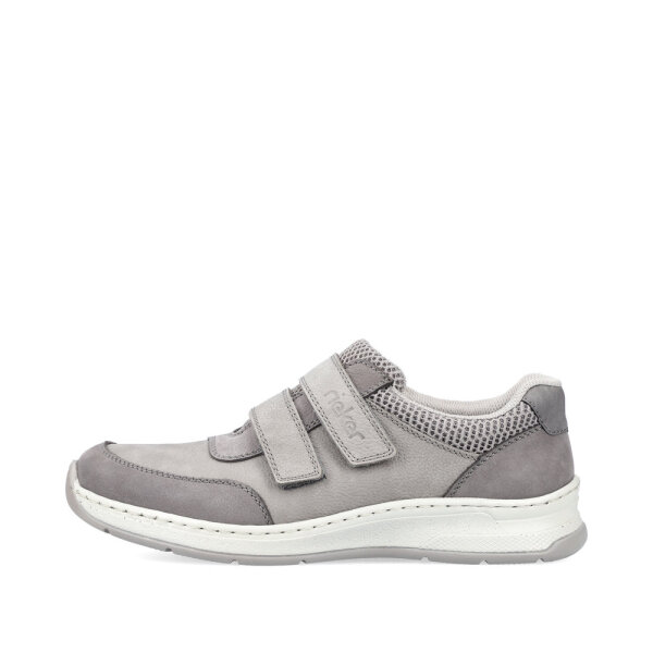 Rieker - Herrenklettschuh - grey Größe 42