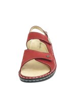 Finn Comfort Barbuda Damensandale Chili Nubuck  Größe 38