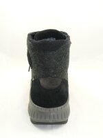 Legero - Damenschnürstiefel - TIRANO - Schwarz - Velour - Weite G  Größe 42