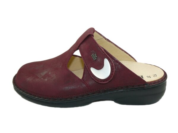 Finn Comfort - Belem - Damenpantolette - Bordo/Luna