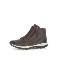 Gabor - Nubuk Oil - Damenschnürstiefel - dark-grey Grösse 6,5