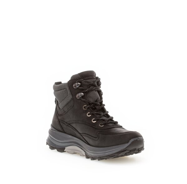 Gabor - Soft Crazy H. Gore Tex - Damenschnürstiefel - schwarz Grösse 8,0