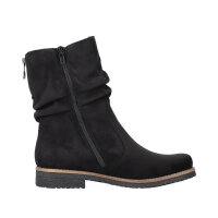 Rieker Damenstiefel schwarz Microstretch/Wildebuk  Warmfutter