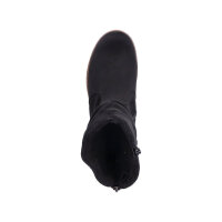 Rieker Damenstiefel schwarz Microstretch/Wildebuk  Warmfutter