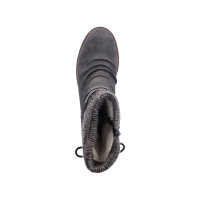 Rieker Damenstiefel anthrazit/schwarzWildebuk Warmfutter mit Menbrane Größe 42