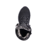 Rieker Damenstiefel schwarz/grau Warmfutter Tex