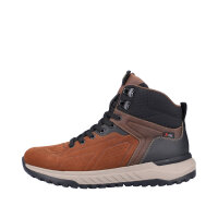 Rieker - Herrenschnürstiefel - schwarz/kastanie - Drysport mitTex Membrane  Größe 46