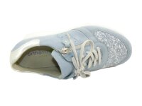 Waldläufer HAVY Damenschnürschuh Sky Silber Weite H  Größe 5,0