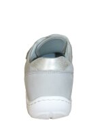 Waldläufer Henni Damenklettschuh stein silber Weite H   Größe 6,0