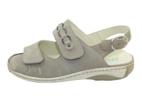 Waldläufer GARDA Damensandale beige Nubuk Weite G  Größe 7,0