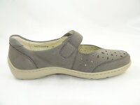 Waldläufer Henni Damenspangenschuh pietra Weite H  Größe 7,0