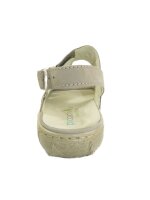 Waldläufer GARDA Damensandale beige Nubuk Weite G  Größe 8,5