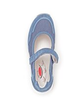 Gabor - Mesh Model/Dreamverlour- Damenspangenschuh - jeans Grösse 7,0
