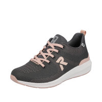 Rieker Evolution Damensneaker blei/blei/platin Größe 43