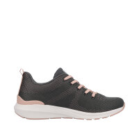 Rieker Evolution Damensneaker blei/blei/platin Größe 43